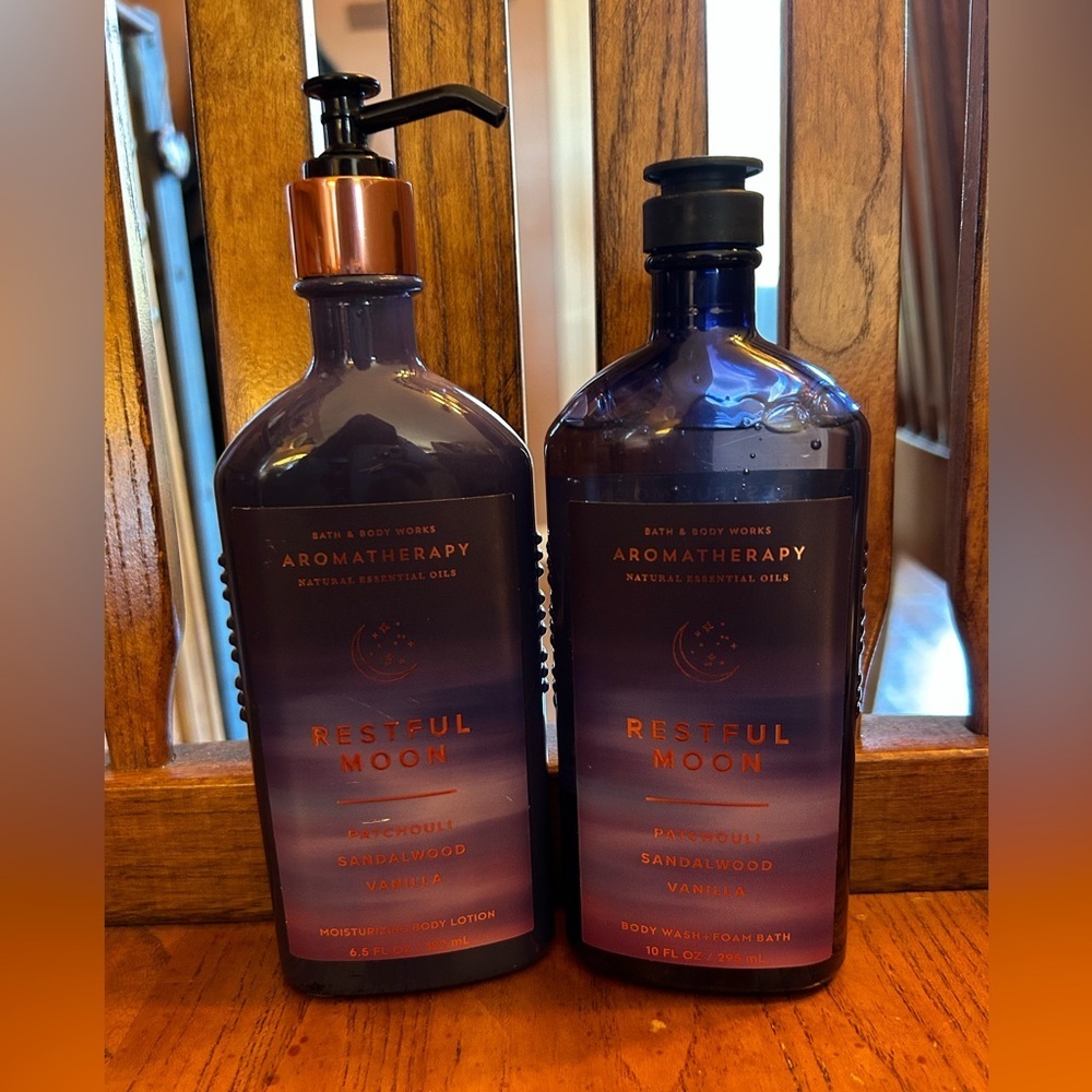 Bath & Body Works Restful Moon Body Wash & Body Lotion NEW!